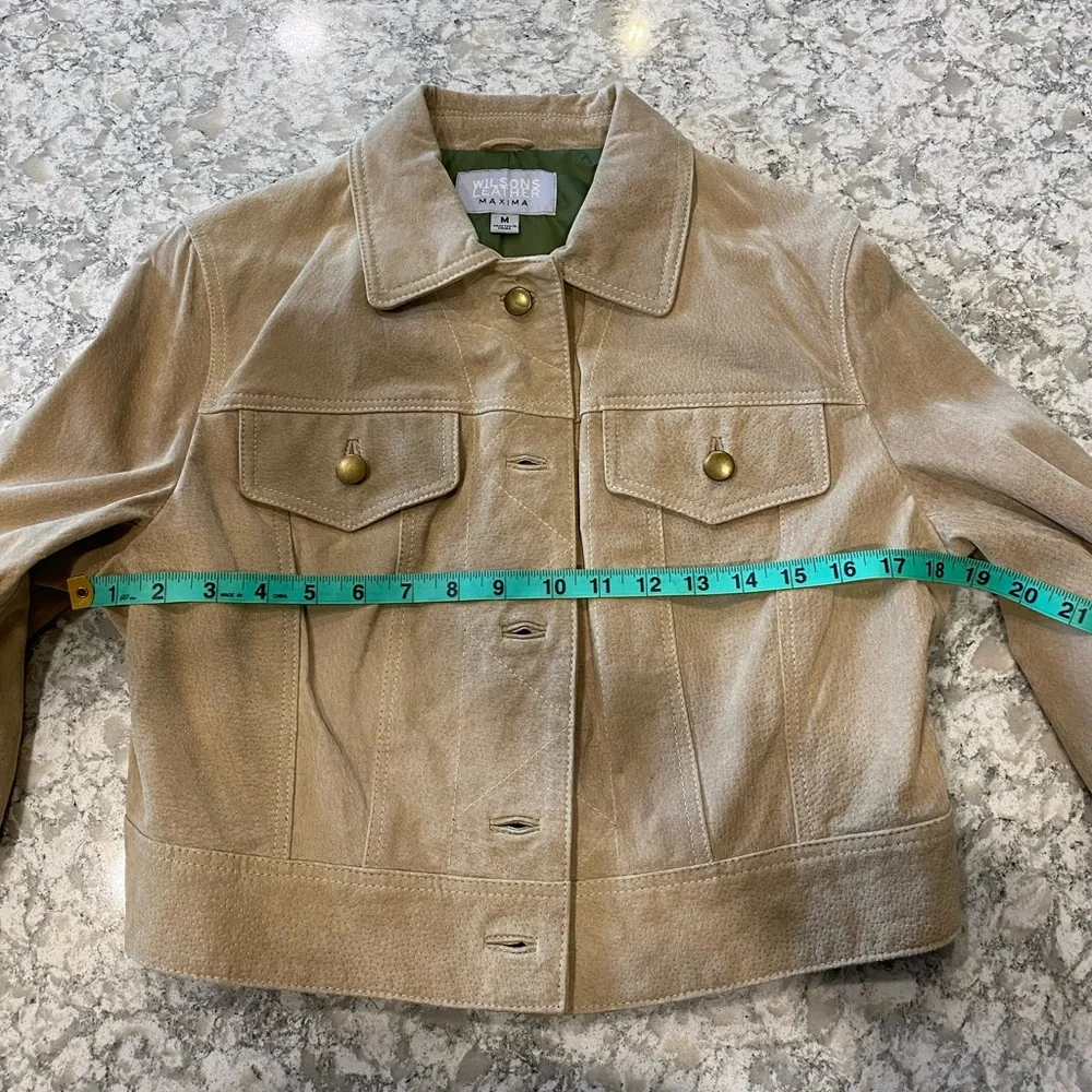 Wilsons Leather Cropped Jacket - Picture 7 of 9